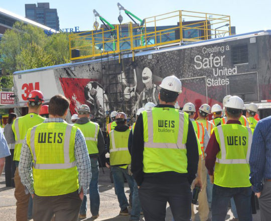 Weis Builders selected as recipient of the Pay Safety Forward Program