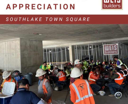 Southlake Town Square Subcontractor Appreciation