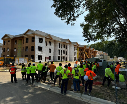 Construction Suicide Prevention – Moment of Silence