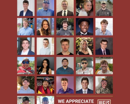 We appreciate our interns! (11 x 11 in)