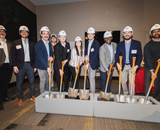 1200 E. Diehl Rd. Breaks Ground